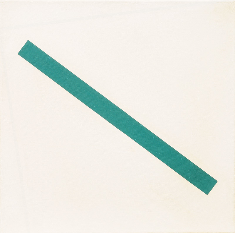 Klaus Jürgen Schoen - Diagonal Grün Diagonal Grün