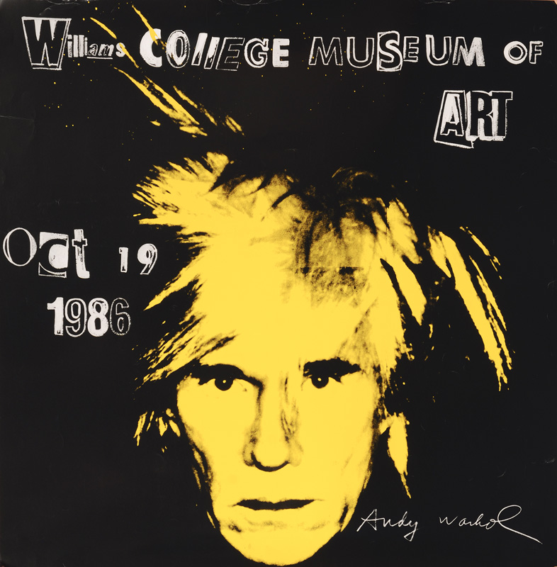 Ausstellungsplakat Williams College Museum of Art 1986