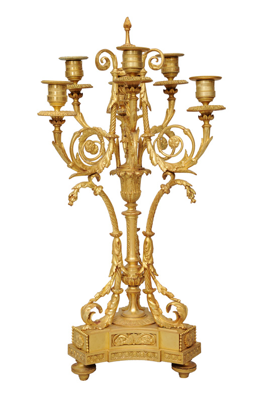 A big Napoleon III candelabra