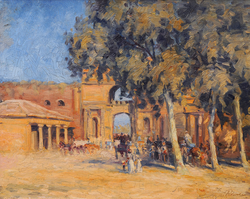  The Porta Maggiore in Rome