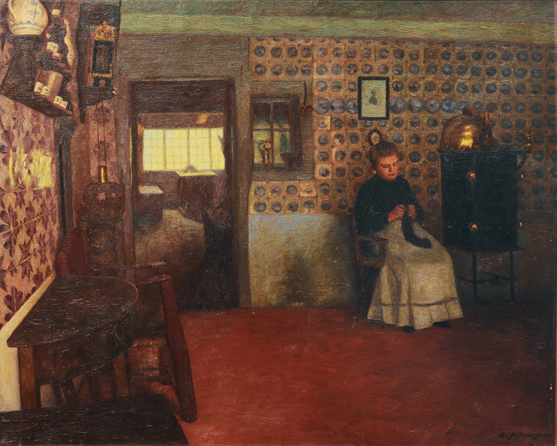 Albert Johannsen - In der Friesenstube In der Friesenstube