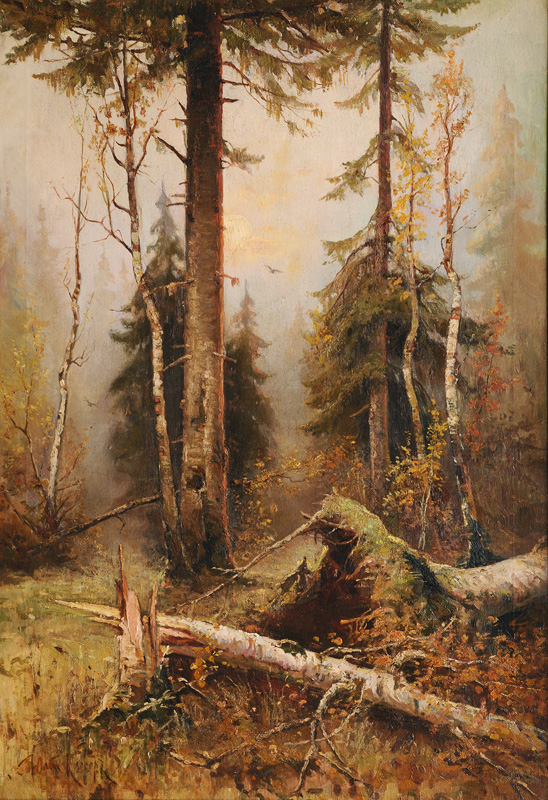 Julius von Klever - Russischer Wald Russischer Wald