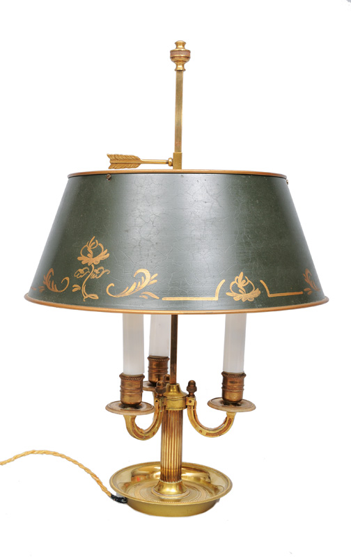 A Bouillotte lamp