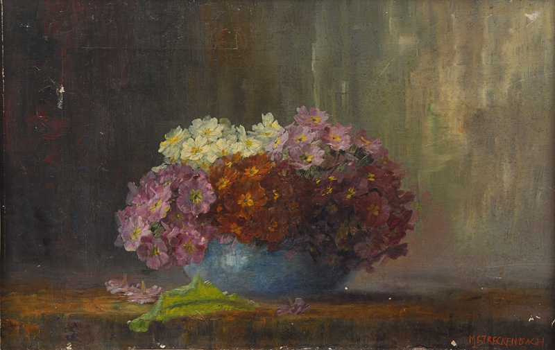 Max Streckenbach - Pot of Primulas Pot of Primulas