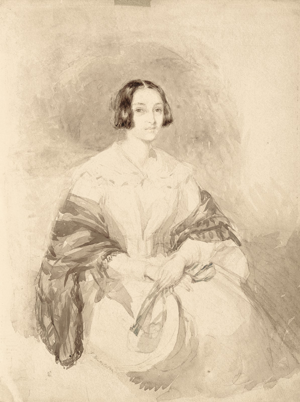 Portrait der Feodora Fürstin zu Hohenlohe-Langenburg