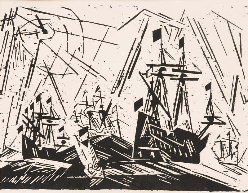 Lyonel Feininger - Hansaflotte Hansaflotte
