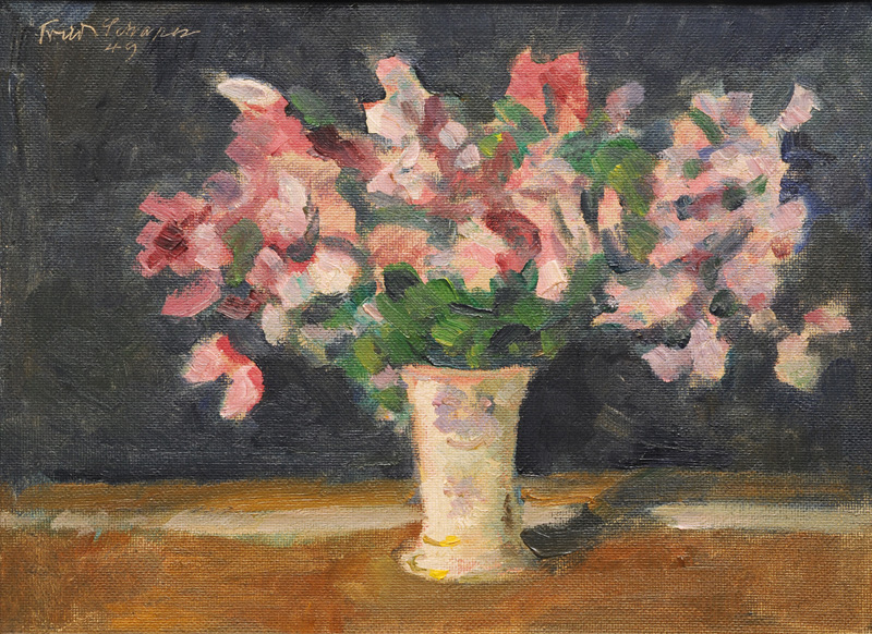 Friedrich Schaper - Blumen in einer Vase Blumen in einer Vase