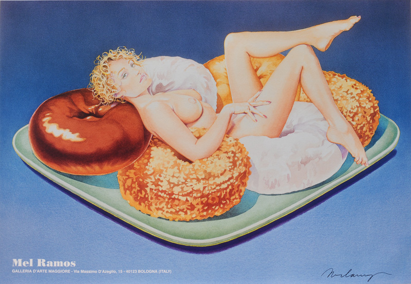 Mel Ramos - Donuts Donuts