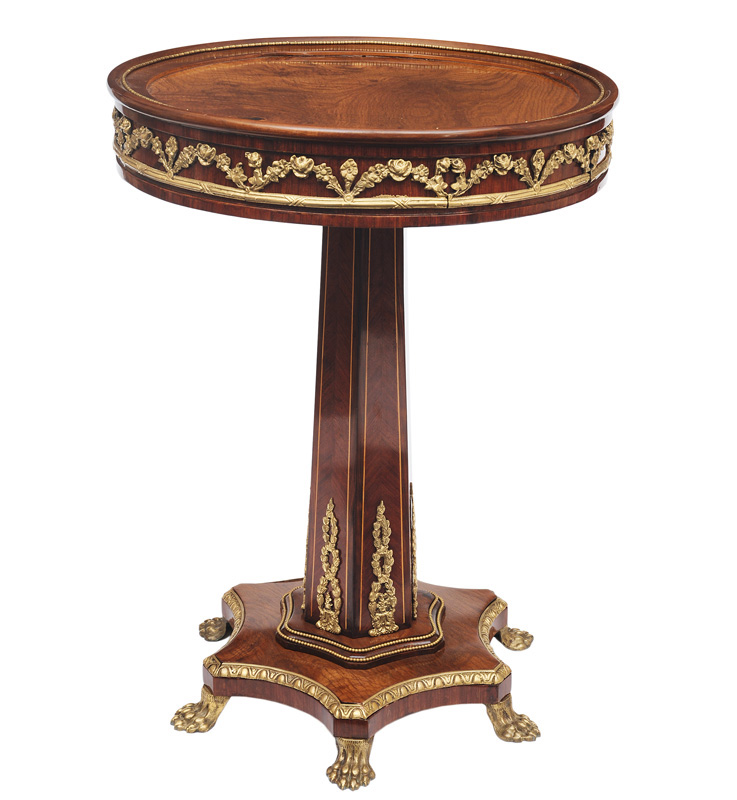 A Napoleon III salon table
