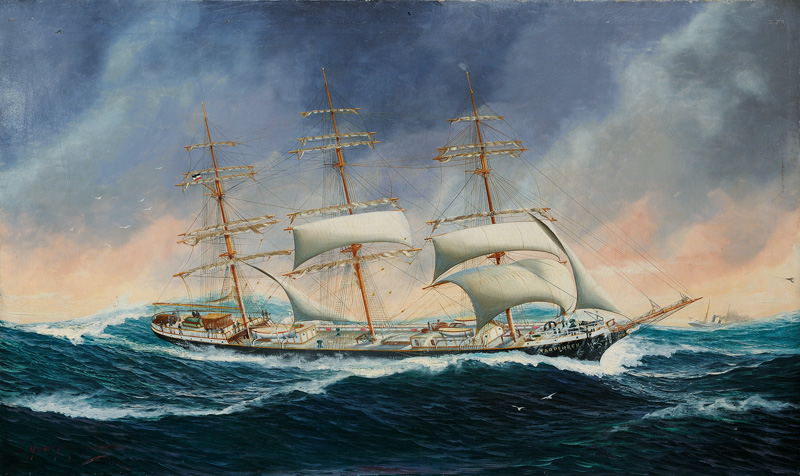 Ship Portrait of the Tarpenbek
