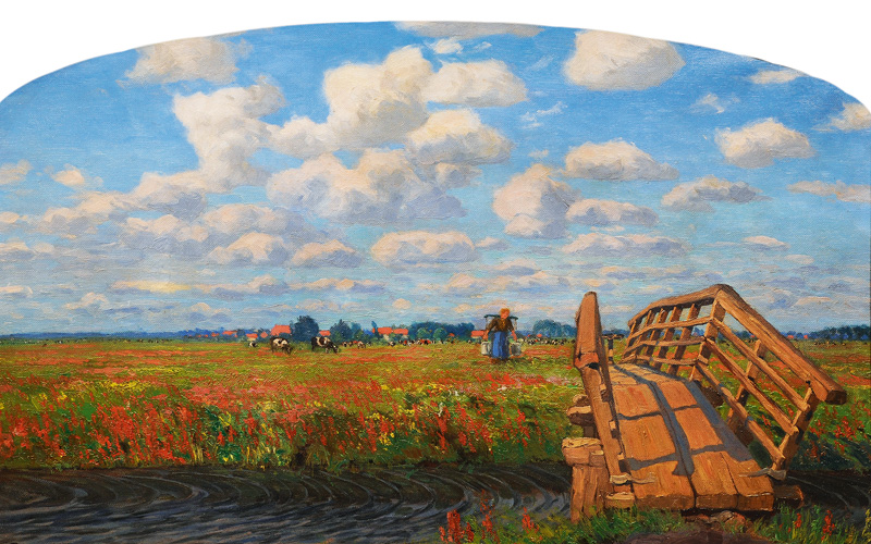 Paul Müller-Kaempff - Summer Day in Mecklenburg Summer Day in Mecklenburg