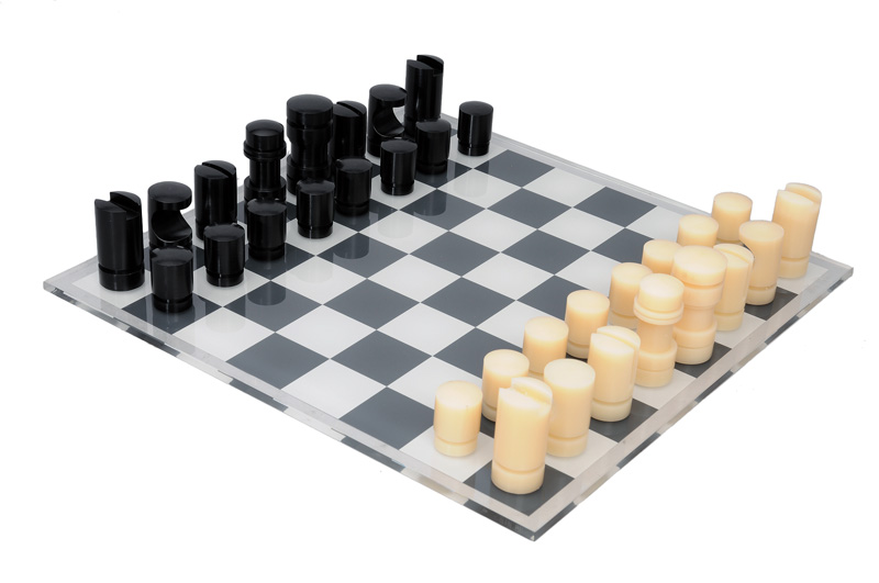 A sculptural chess game