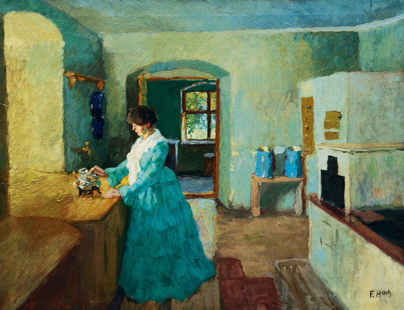 Frau in der Küche