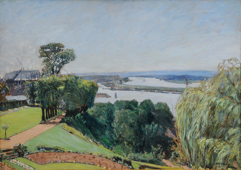 View from Villa Howaldt on the Elbe