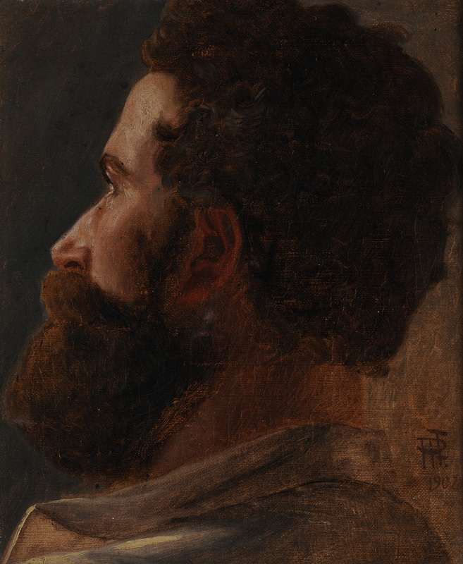 Portrait des Malers Hans Christiansen
