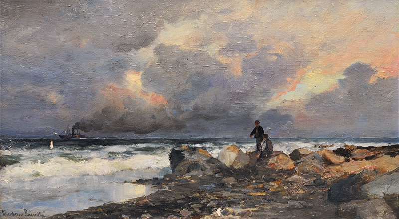 Anders Andersen-Lundby - Evening over the Coast Evening over the Coast