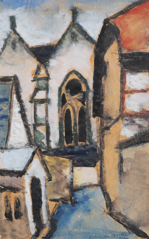 Helmuth Macke - Cityscape Cityscape
