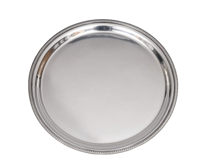 Wilkens & Söhne - A classical tray with palmette frieze A classical tray with palmette frieze
