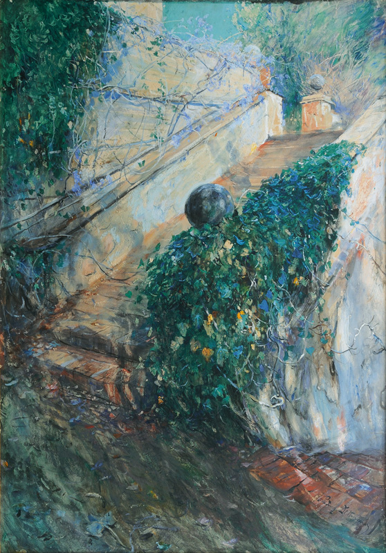 Stairs of the Villa Falconieri
