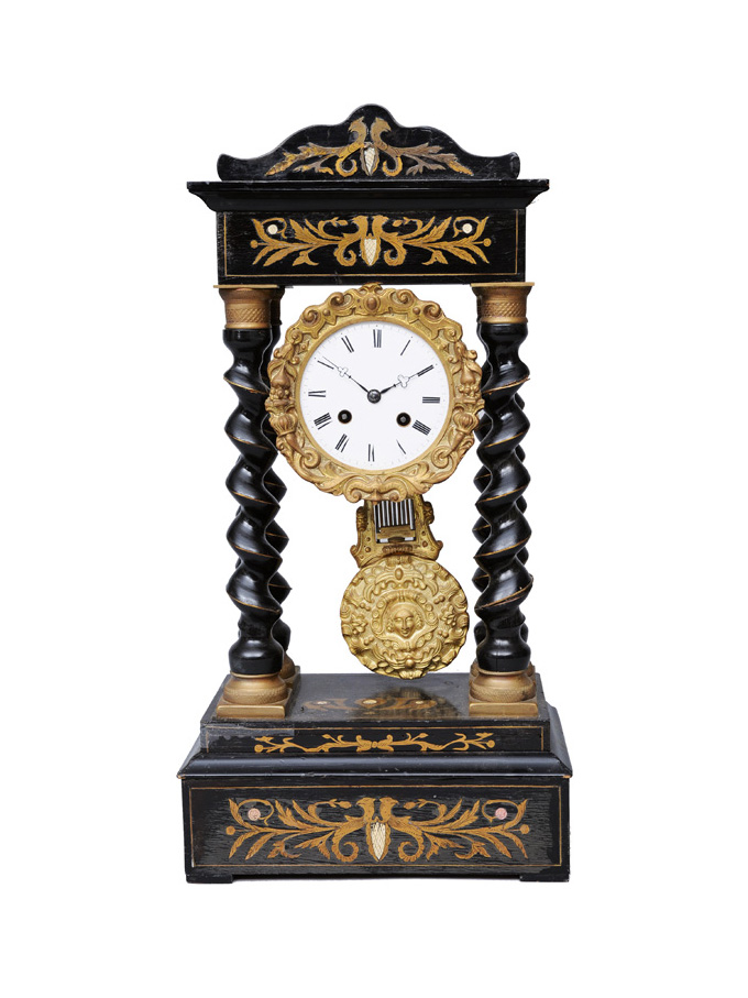 A french Louis-Philippe mantle clock by Japy Fréres