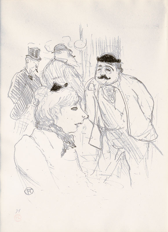 Henri de Toulouse-Lautrec - La Tige La Tige