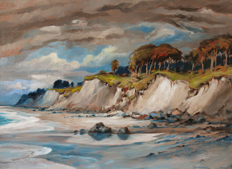 Oscar Droege - Steep Coast by the Baltic Sea Steep Coast by the Baltic Sea