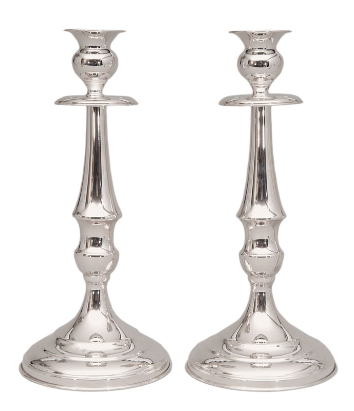 Gebrüder Deyhle - Paar Tischleuchter im Biedermeier-Stil Paar Tischleuchter im Biedermeier-Stil