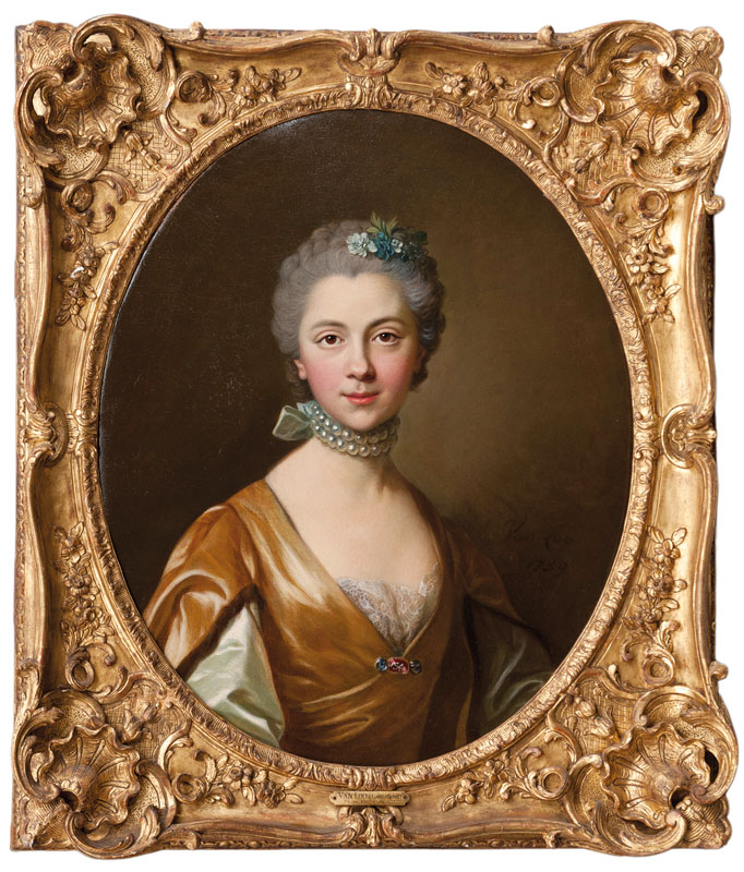 Portrait of a Lady with a Pearl Necklace