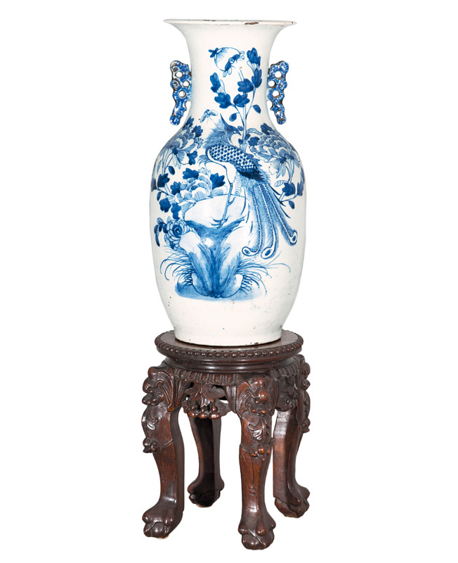 Vase mit Phönixvogel