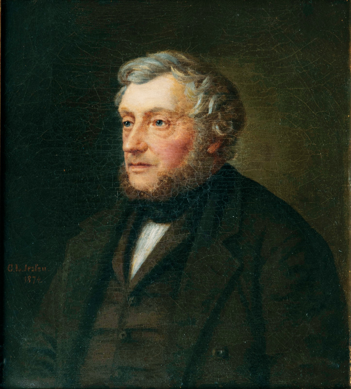 Carl Ludwig Jessen - Portrait eines Herren Portrait eines Herren