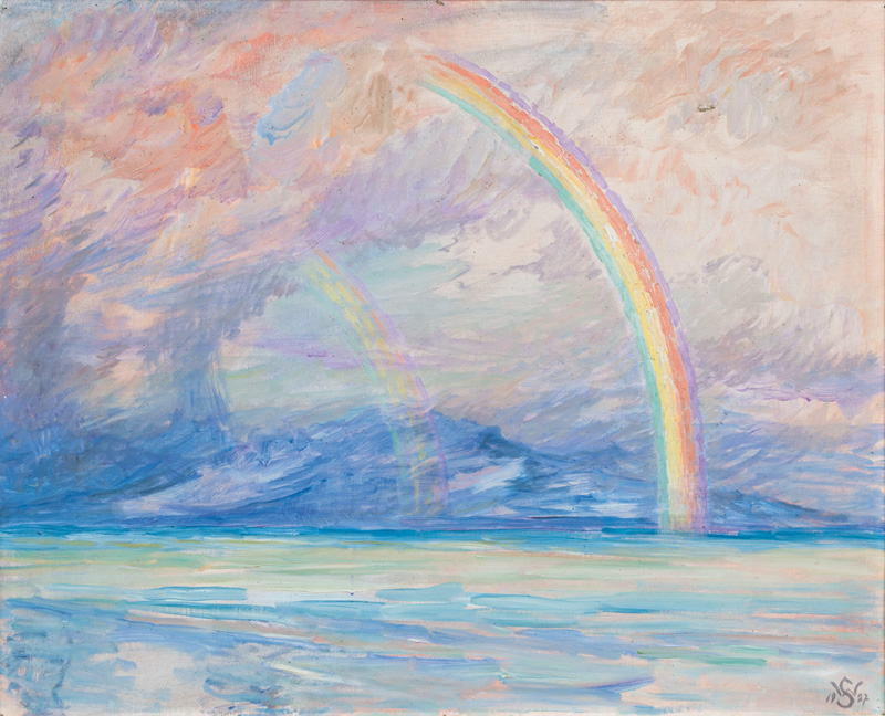Rainbow over Lake Constance