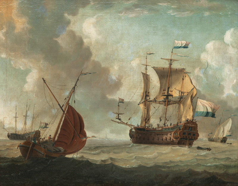 The Dutch East India Sailing Vessel Juffer Anna