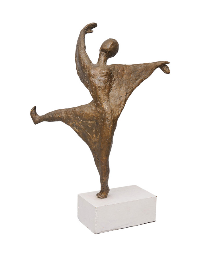 A bronze figure 'ballerina'