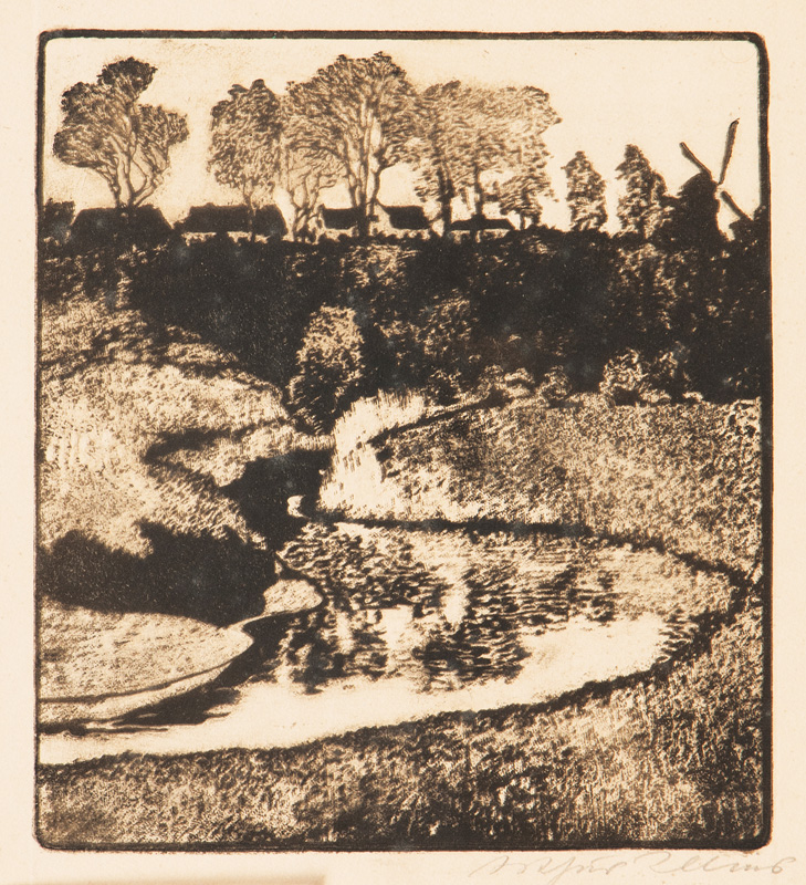 Arthur Illies - Alstertal vor Wellingsbüttel Alstertal vor Wellingsbüttel