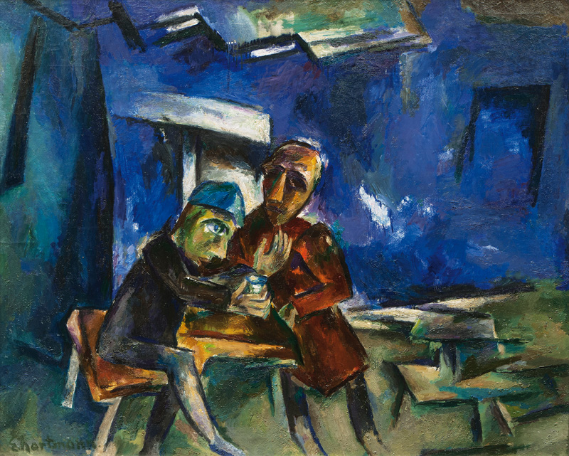 Erich Hartmann - Blaues Gespräch Blaues Gespräch