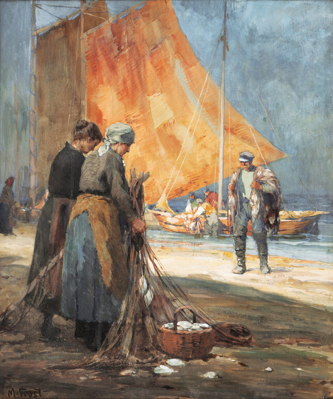 Martin Frost - Fishermen on Sylt Fishermen on Sylt