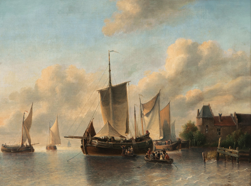 Ships in a Harbour