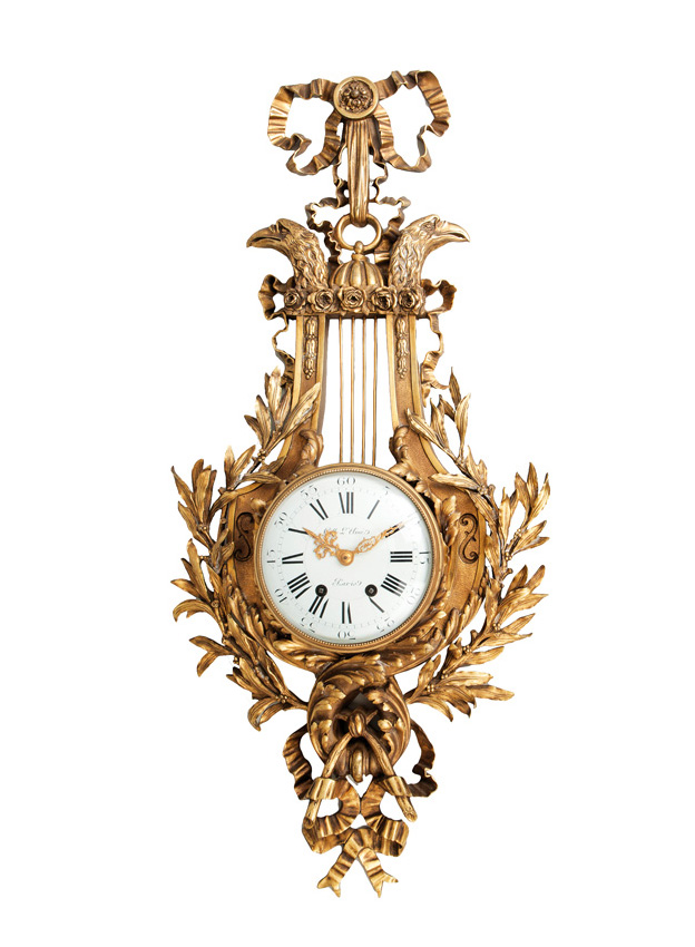 A french cartel clock in Louis-Size style by Vincent & Cie