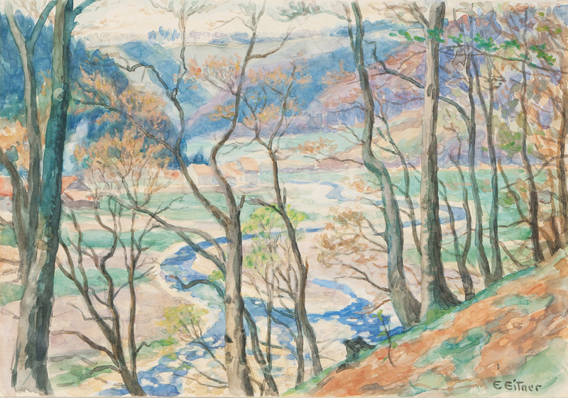Ernst Eitner - Autumn in the Harz Autumn in the Harz