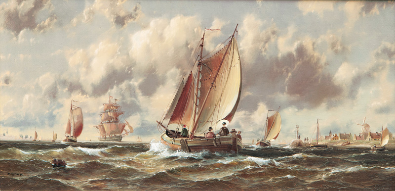 Ships on the North Sea