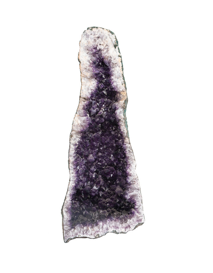 An exceptional tall Amethyst Geode
