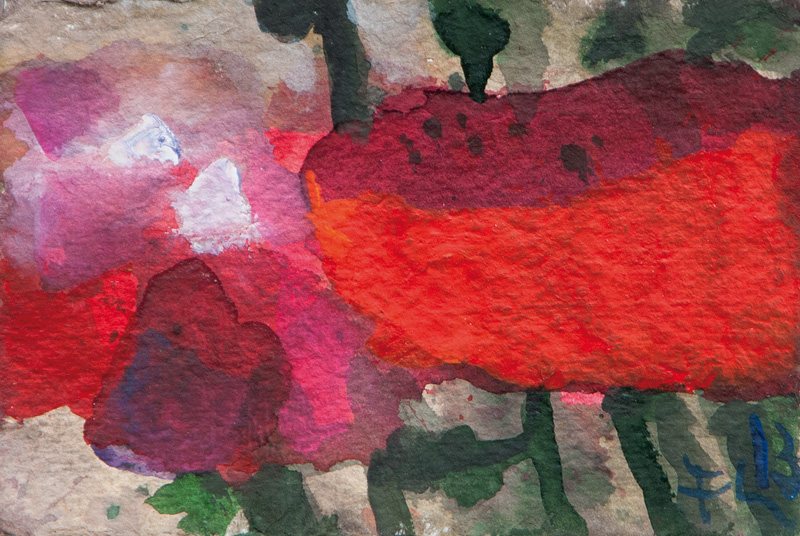 Klaus Fußmann - Red Poppies Red Poppies