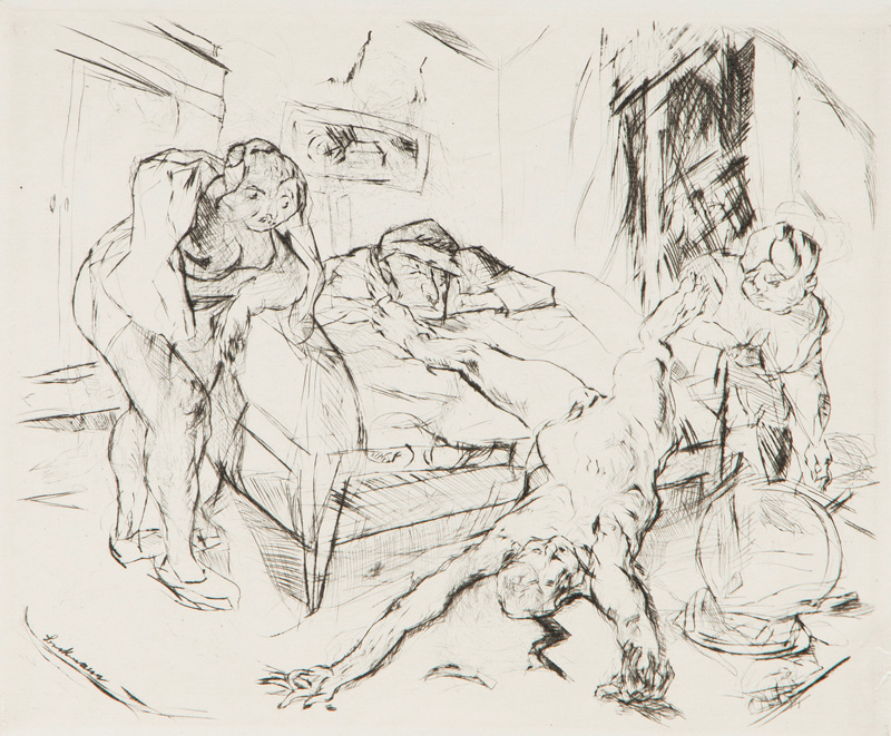 Max Beckmann - The Night - Die Nacht The Night - Die Nacht
