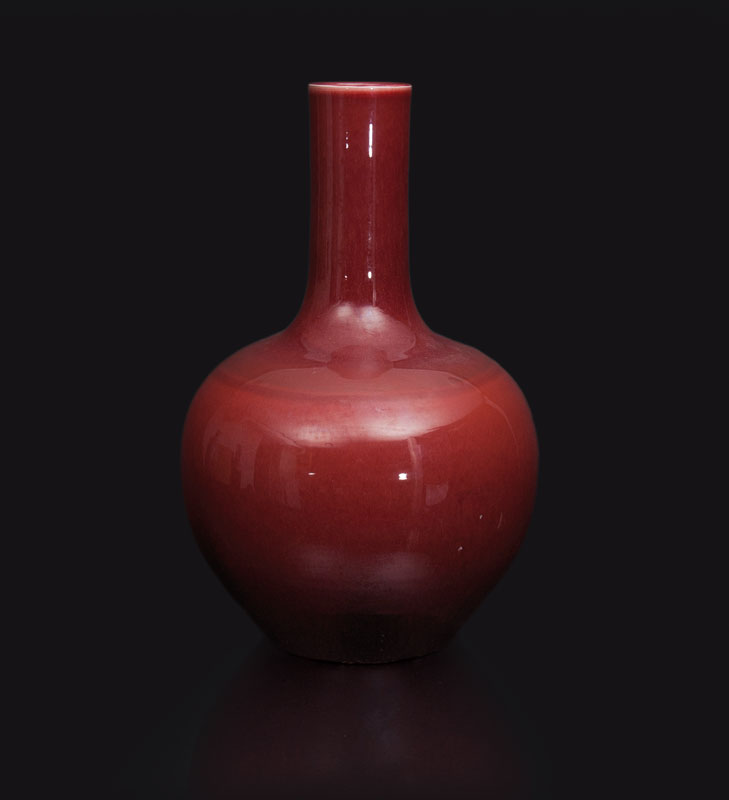 An impressively large 'Sang-de-Boeuf' vase