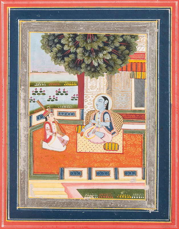 A miniature painting 'Ragamala'