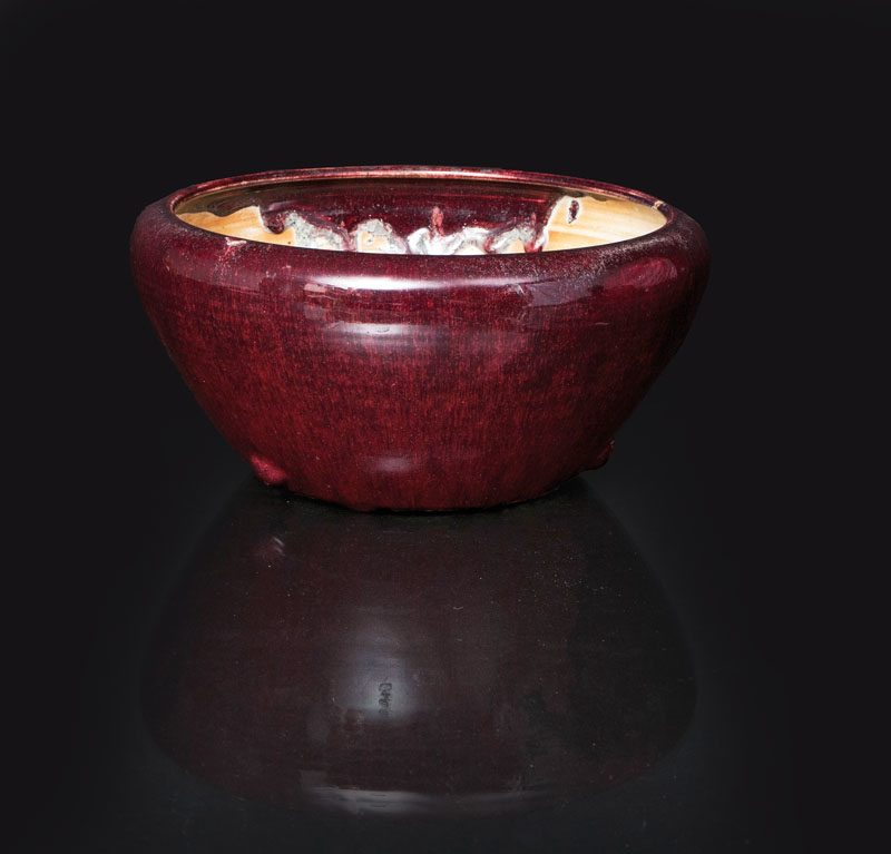 A 'Sang-de-Boeuf' bowl