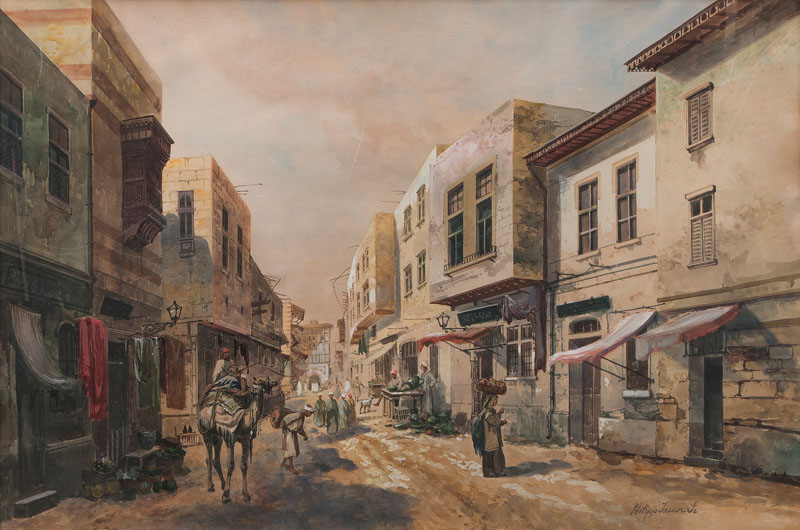 Oriental Street Scene