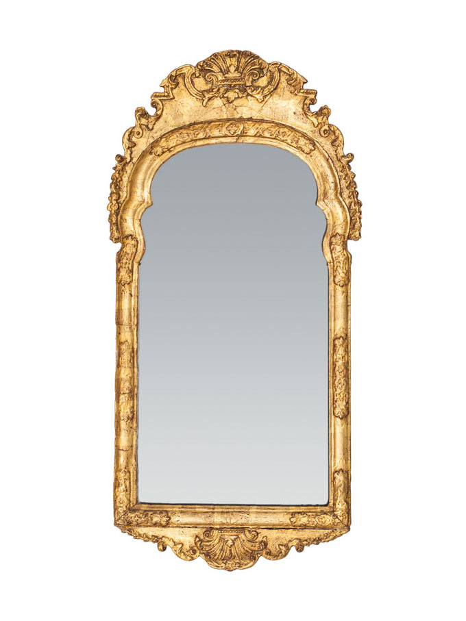 A Rococo mirror