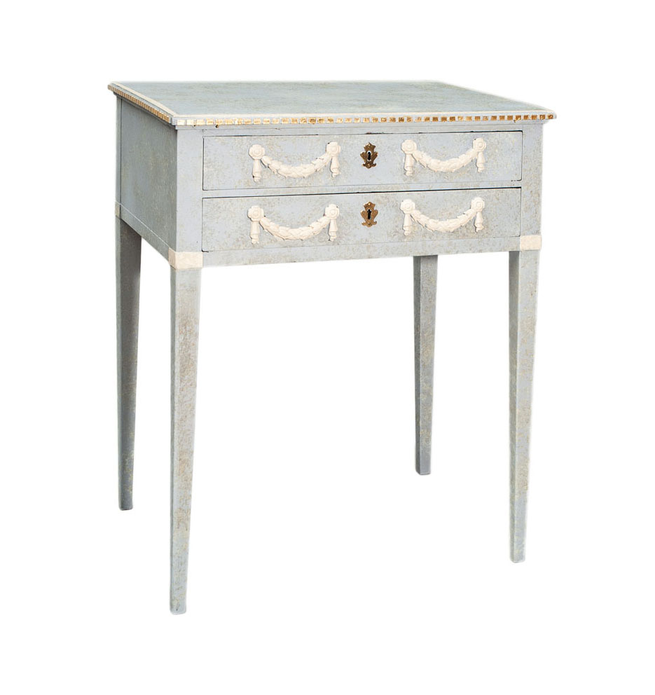 An occasional table of Gustavian style