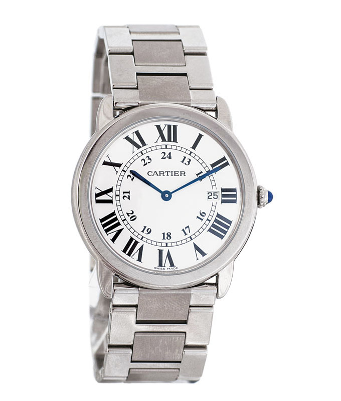 A gentlemens wristwatch 'Ronde Solo' by Cartier